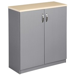 Spartan Cupboard 800x900mm Maple/Silver