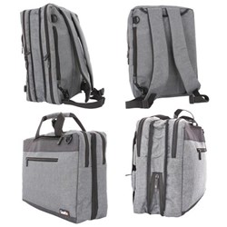 Casepax City Series Backpack Laptop Bag 16 Inch Urban Grey