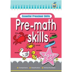 Greenhill Pre Math Skills Activity Book 3-5 Years