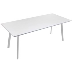 Converse Meeting Table 1800mm White/Silver