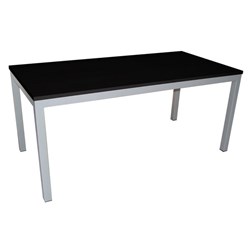 Kompact Meeting Table 1200x600mm Black/Silver
