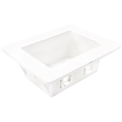 Dynamix Recessed Wall Box with 2x Amdex Outlets & 1x GPO Slot