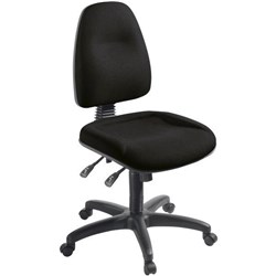 Spectrum 3 Task Chair 3 Lever Wide Seat Quantum Fabric/Black
