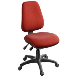 Tactic 3 Task Chair 3 Lever Key Largo Fabric/Paprika