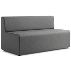 Seattle 2 Seater Sofa Augustus Fabric/Armour