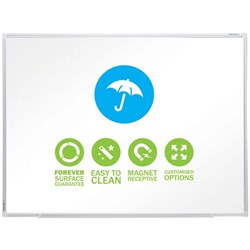 Boyd  Porcelain Whiteboard Water Resistant 900 x 1200mm