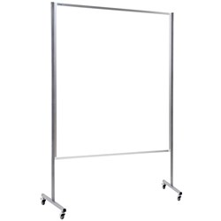 Boyd  Mobile Porcelain Whiteboard Double Sided Fixed 1200 x 1500mm