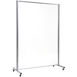 Boyd  Mobile Porcelain Whiteboard Double Sided Fixed 1200 x 1800mm