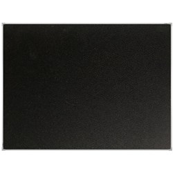 Boyd  Noticeboard 600x900mm Black Fabric