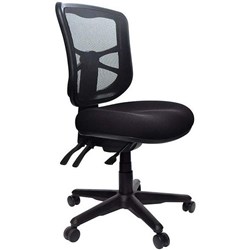Buro Metro Task Chair 3 Lever Black Mesh Back Nylon Base/Black