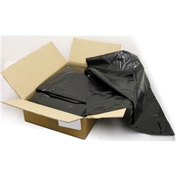 Regal Rubbish Bag Black 630x900mm 60L, Carton of 400
