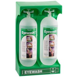Tobin First Aid Eyewash Mobile Stand 1L, Set of 2