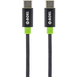 Moki SynCharge Cable Braided Type C to Type C Black