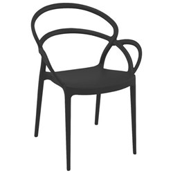 Molly Visitor Chair Black