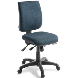 Trapeze Task Chair 3 Lever With Seat Slide Bond Fabric/Navy