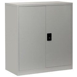 Firstline Stationery Cupboard 1016mm Silver Grey