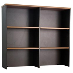 Firstline Overhead Hutch 1200mm Beech/Ironstone