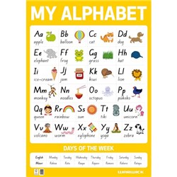 Warwick My Alphabet A1 Wall Chart