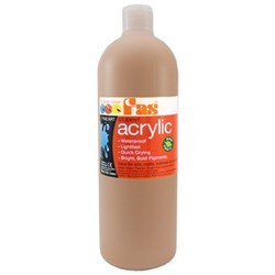 Fas Student Acrylic Paint 1L Raw Sienna