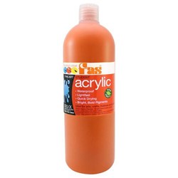 Fas Student Acrylic Paint 1L Orange