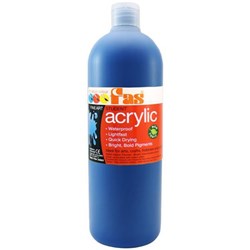 Fas Student Acrylic Paint 1L Cool Blue
