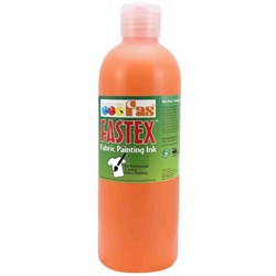 Fastex Fabric Painting Textile Ink Orange 500ml