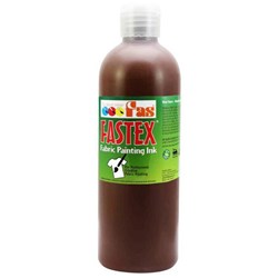 Fastex Fabric Painting Textile Ink Umber 500ml