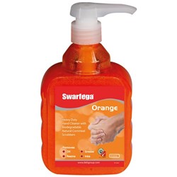 Swarfega Liquid Soap Hand Cleaner Heavy Duty Orange 450ml