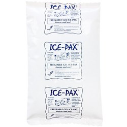 Ice Pax Freezable Gel Ice Pack Void Fill Bubble Backing 500g, Carton of 24