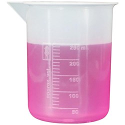 Low Form Graduated Polypropylene Beaker 250ml