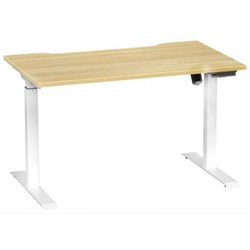 Breeze Pro Active Electric Height Adjustable Desk No Bluetooth 1200mm Atlantic Oak/White