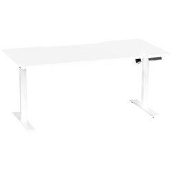 Breeze Pro Active Electric Height Adjustable Desk No Bluetooth 1600mm White/White