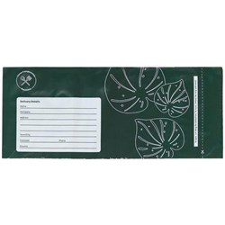 Ecopack DLE Compostable Resealable Courier Bags 135x240mm, Pack of 100