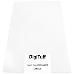 Digituff A3 236gsm Clear Permanent Self Adhesive Paper, Pack of 50