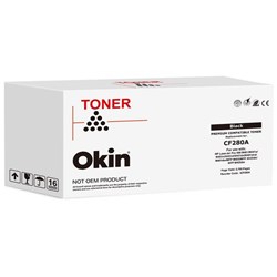 Okin Laser Toner Cartridge Compatible CF280A Black