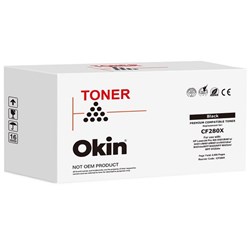 Okin Laser Toner Cartridge Compatible CF280X Black
