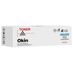 Okin Laser Toner Cartridge Compatible CF411X 410X Cyan