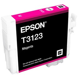 Epson T3123 Magenta UltraChrome Hi-Gloss2 Ink Cartridge C13T312300