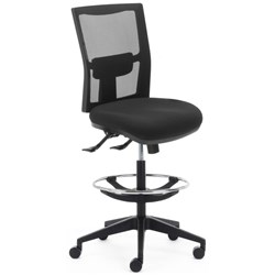 Team Air Highlift Task Chair Mesh Back 2 Lever Footring Black/Nylon