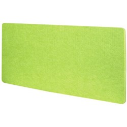 Cleanscreen Acoustic Screen 1400x350mm Lime