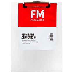 FM Aluminium Clipboard A4 Grey