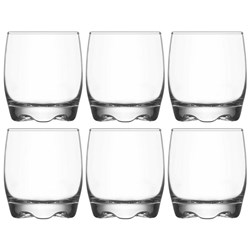 Lav Adora Glass Tumbler 290ml, Box of 6