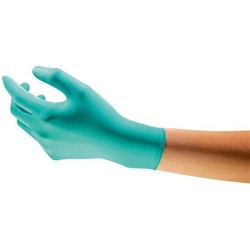 Touch N Tuff 92-600 Disposable Nitrile Gloves Powder Free Small, Pack of 100
