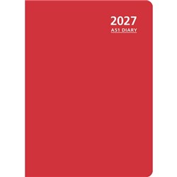 OfficeMax A51 1/2 Hour Appointment Diary A5 1 Day Per Page 2027 Green