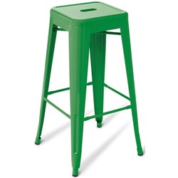 Industry Bar Stool 760mm Green