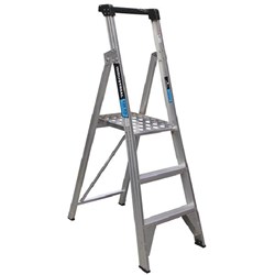 Aluminium LDR101 Platform Ladder 3 Step 180kg