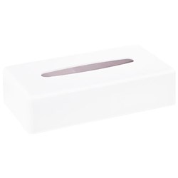 Facial Tissue Dispenser Rectangle White