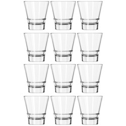 Libbey Endeavor Rocks Stackable Glass Tumblers 266ml, Box of 12