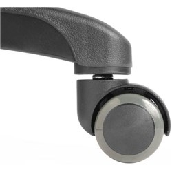 Soft Wheel Brake Castors for Hard Floor, Set of 5