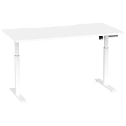 Breeze Active Electric Height Adjustable Desk Bluetooth 1600mm White/White